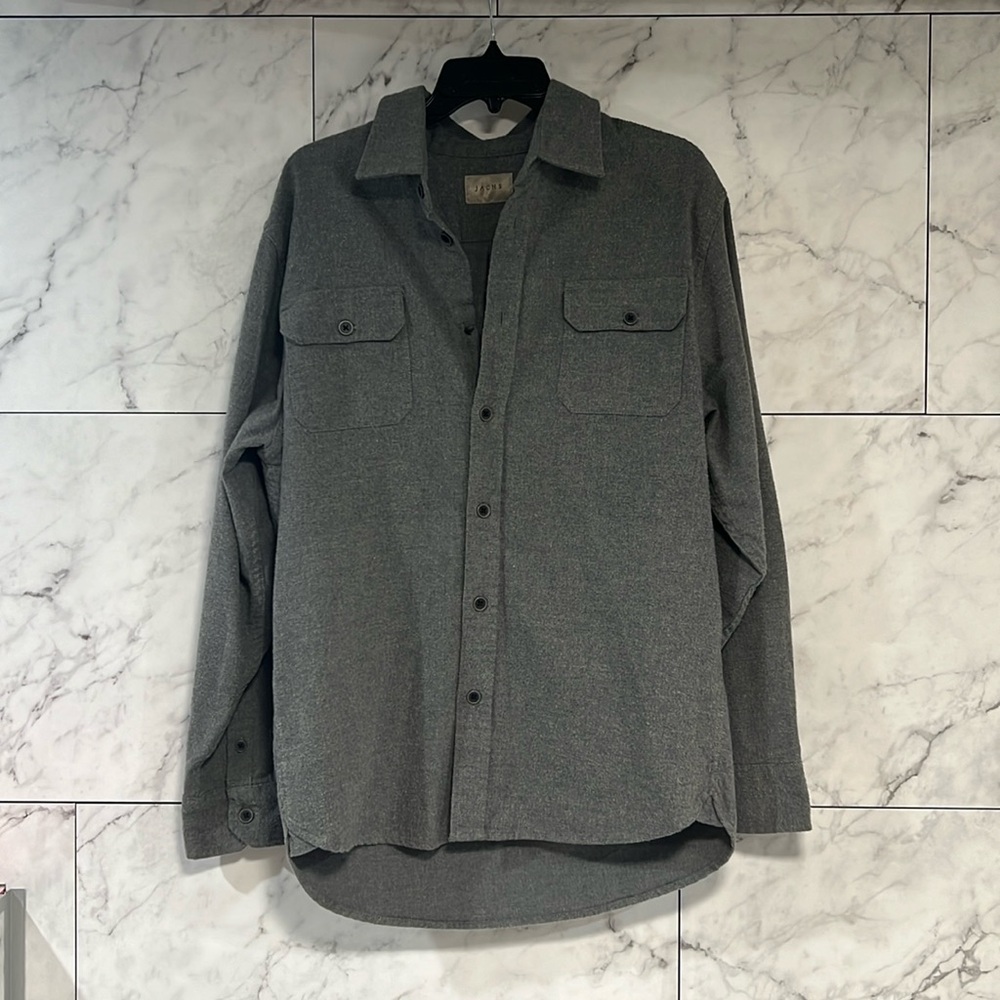 Men’s grey flannel